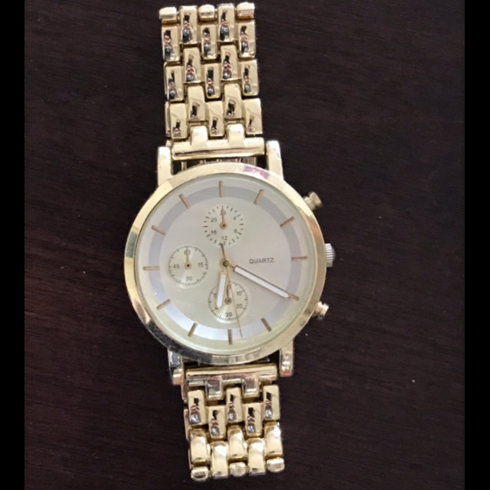 Gold watch